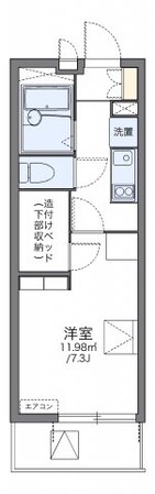 レオパレス安住の物件間取画像